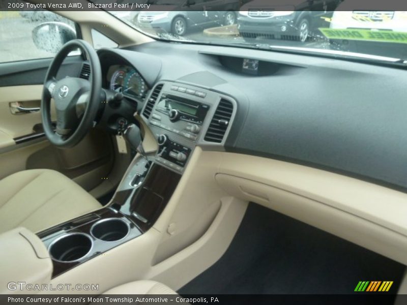 Blizzard Pearl / Ivory 2009 Toyota Venza AWD