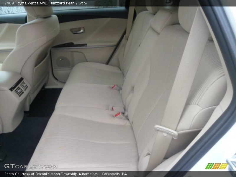 Blizzard Pearl / Ivory 2009 Toyota Venza AWD