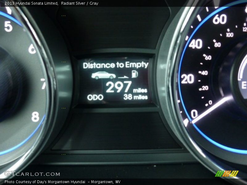 Radiant Silver / Gray 2013 Hyundai Sonata Limited
