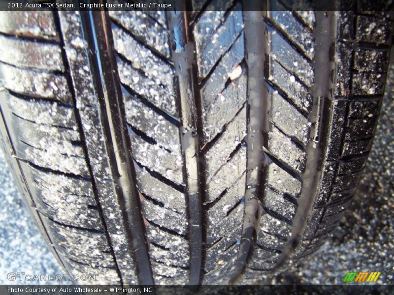 Graphite Luster Metallic / Taupe 2012 Acura TSX Sedan