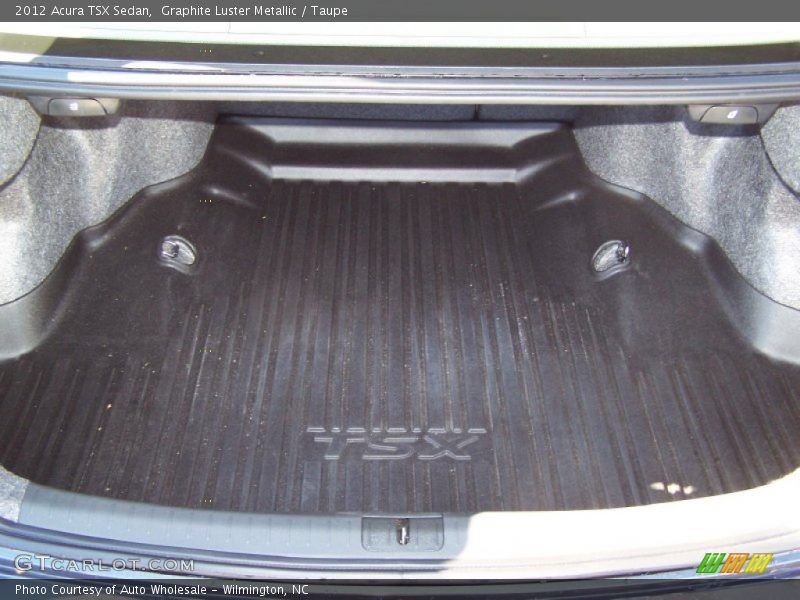 Graphite Luster Metallic / Taupe 2012 Acura TSX Sedan