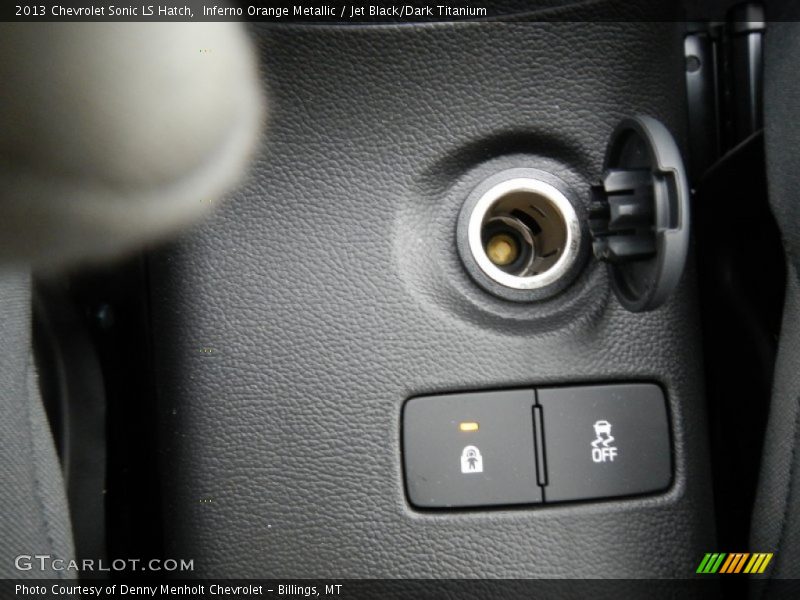 Inferno Orange Metallic / Jet Black/Dark Titanium 2013 Chevrolet Sonic LS Hatch