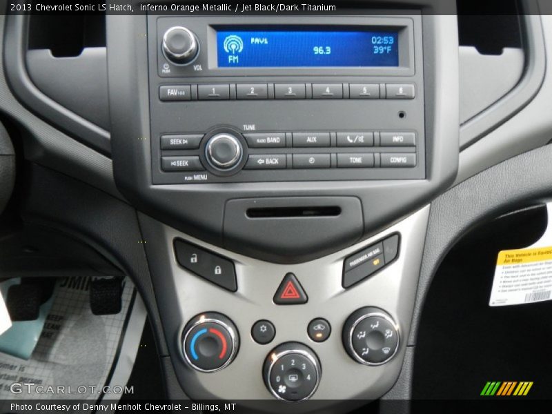 Controls of 2013 Sonic LS Hatch