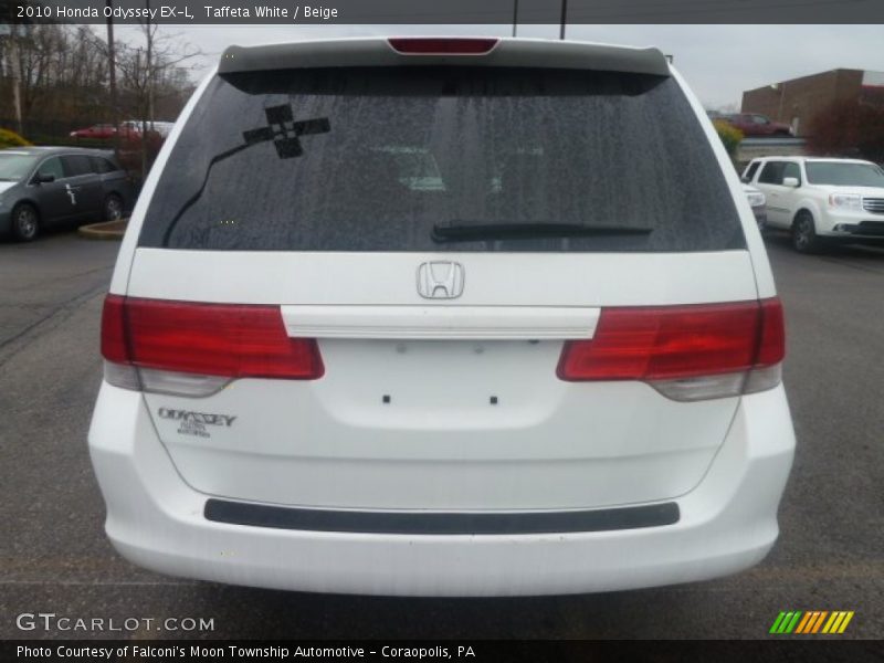 Taffeta White / Beige 2010 Honda Odyssey EX-L