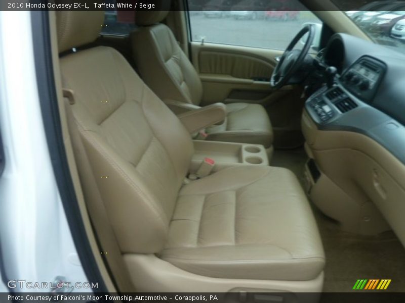 Taffeta White / Beige 2010 Honda Odyssey EX-L