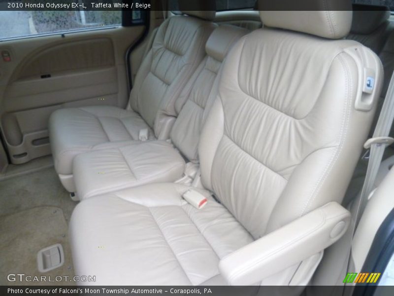 Taffeta White / Beige 2010 Honda Odyssey EX-L