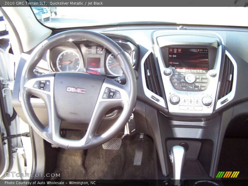 Quicksilver Metallic / Jet Black 2010 GMC Terrain SLT
