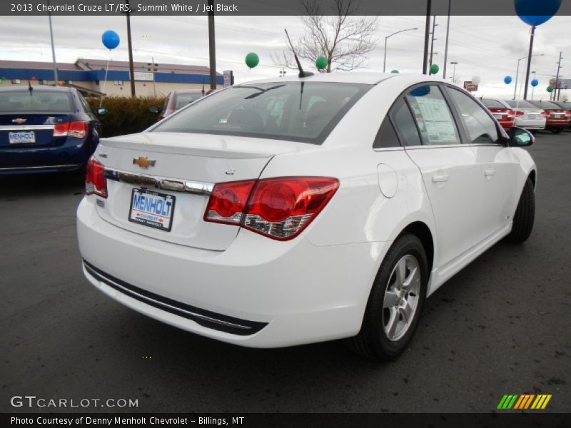 Summit White / Jet Black 2013 Chevrolet Cruze LT/RS