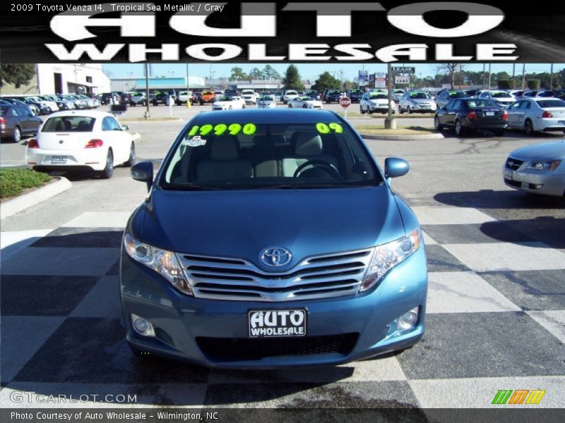 Tropical Sea Metallic / Gray 2009 Toyota Venza I4