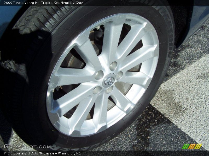 Tropical Sea Metallic / Gray 2009 Toyota Venza I4