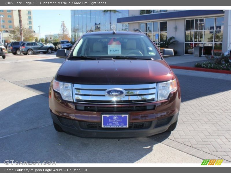 Cinnamon Metallic / Medium Light Stone 2009 Ford Edge SE