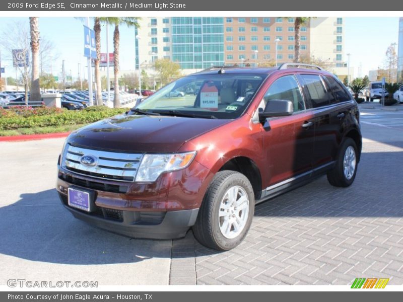 Cinnamon Metallic / Medium Light Stone 2009 Ford Edge SE