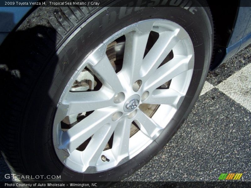 Tropical Sea Metallic / Gray 2009 Toyota Venza I4