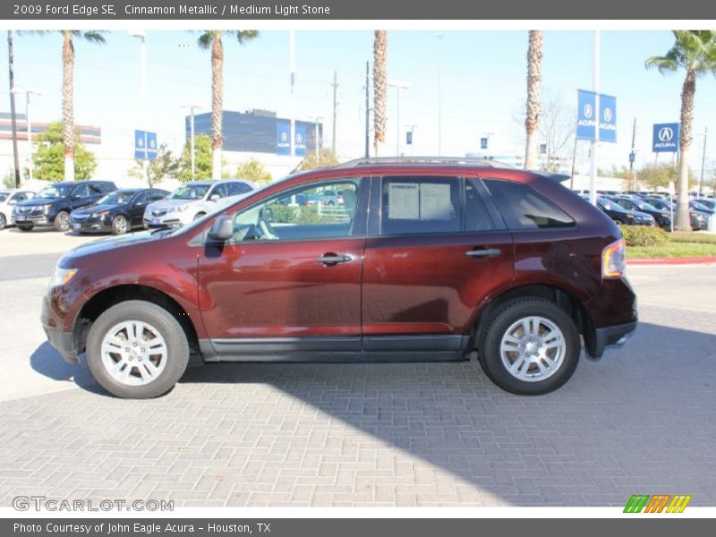 Cinnamon Metallic / Medium Light Stone 2009 Ford Edge SE