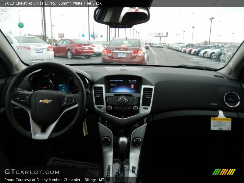 Summit White / Jet Black 2013 Chevrolet Cruze LT/RS