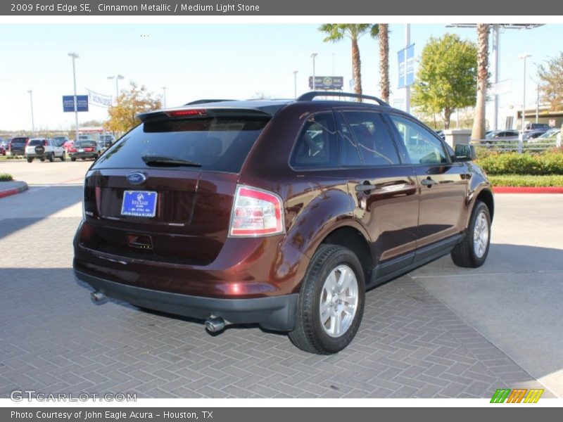 Cinnamon Metallic / Medium Light Stone 2009 Ford Edge SE