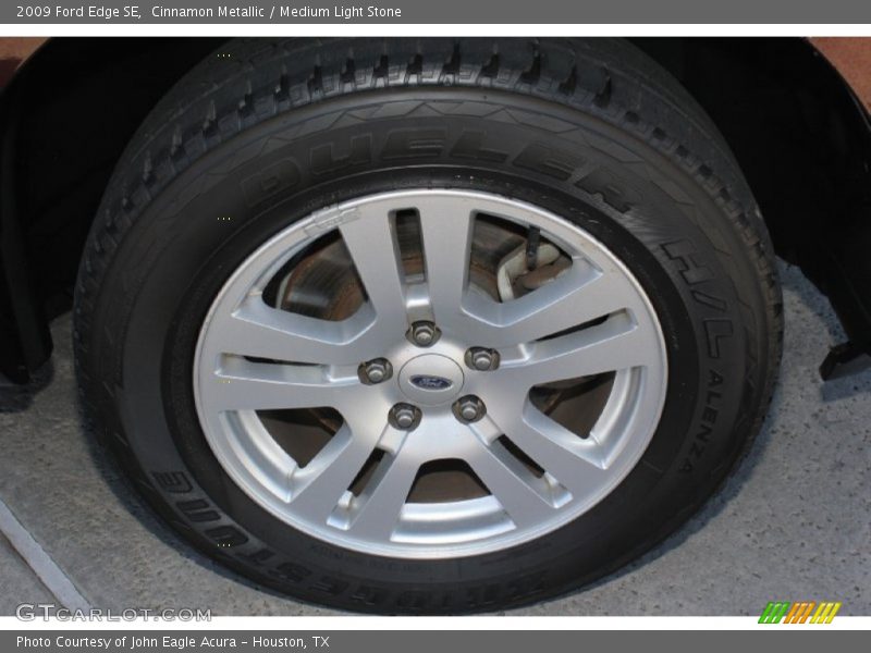 Cinnamon Metallic / Medium Light Stone 2009 Ford Edge SE