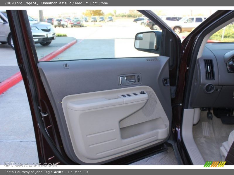 Cinnamon Metallic / Medium Light Stone 2009 Ford Edge SE