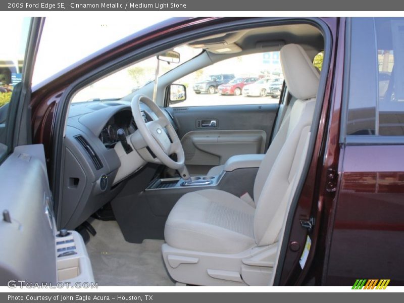 Cinnamon Metallic / Medium Light Stone 2009 Ford Edge SE