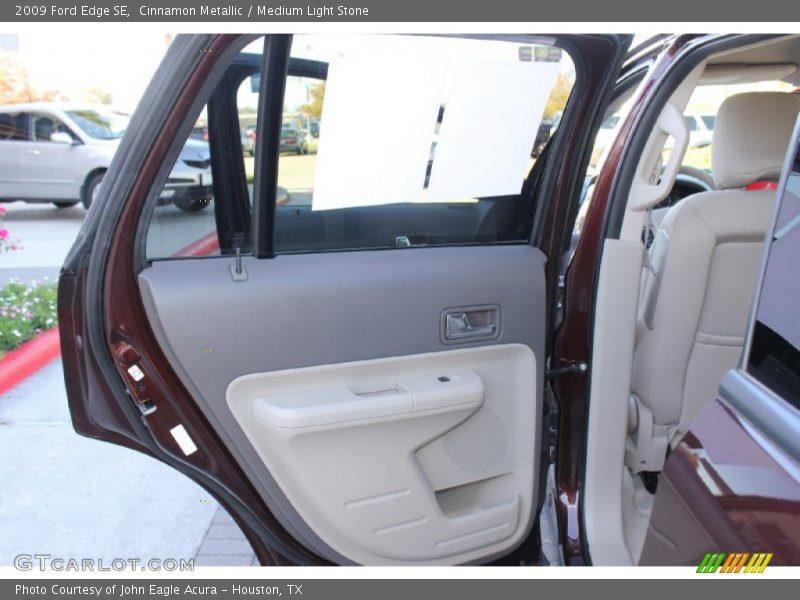 Cinnamon Metallic / Medium Light Stone 2009 Ford Edge SE