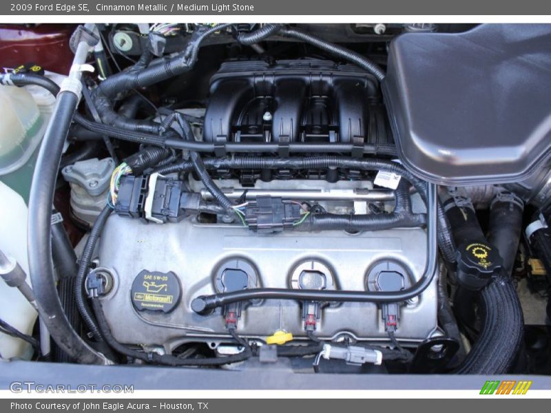 Cinnamon Metallic / Medium Light Stone 2009 Ford Edge SE