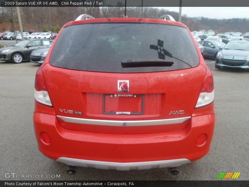 Chili Pepper Red / Tan 2009 Saturn VUE XR V6 AWD