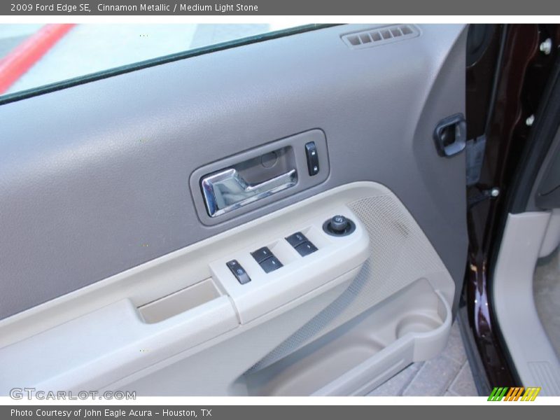 Cinnamon Metallic / Medium Light Stone 2009 Ford Edge SE