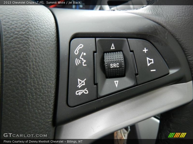 Summit White / Jet Black 2013 Chevrolet Cruze LT/RS
