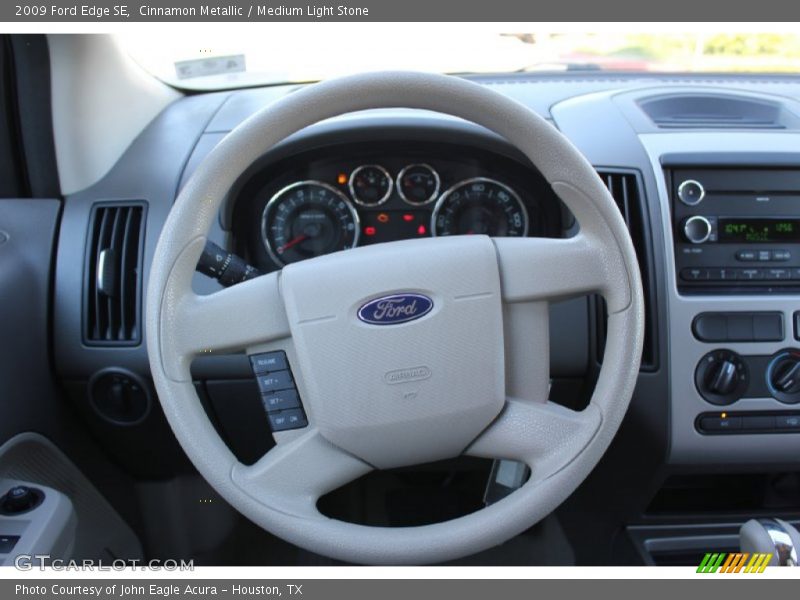 Cinnamon Metallic / Medium Light Stone 2009 Ford Edge SE