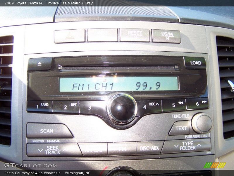 Tropical Sea Metallic / Gray 2009 Toyota Venza I4