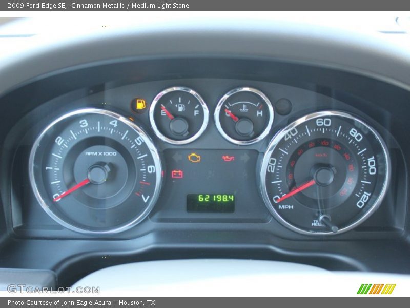Cinnamon Metallic / Medium Light Stone 2009 Ford Edge SE
