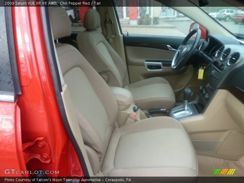 Chili Pepper Red / Tan 2009 Saturn VUE XR V6 AWD