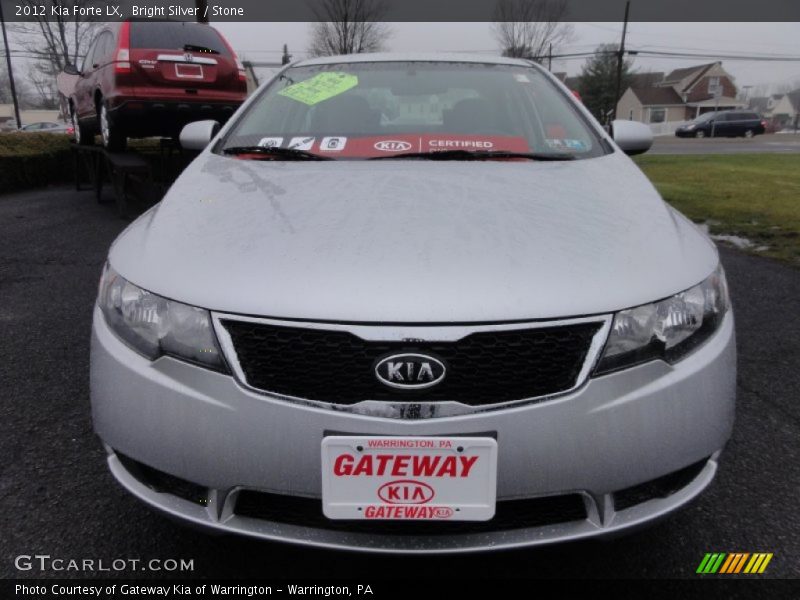 Bright Silver / Stone 2012 Kia Forte LX