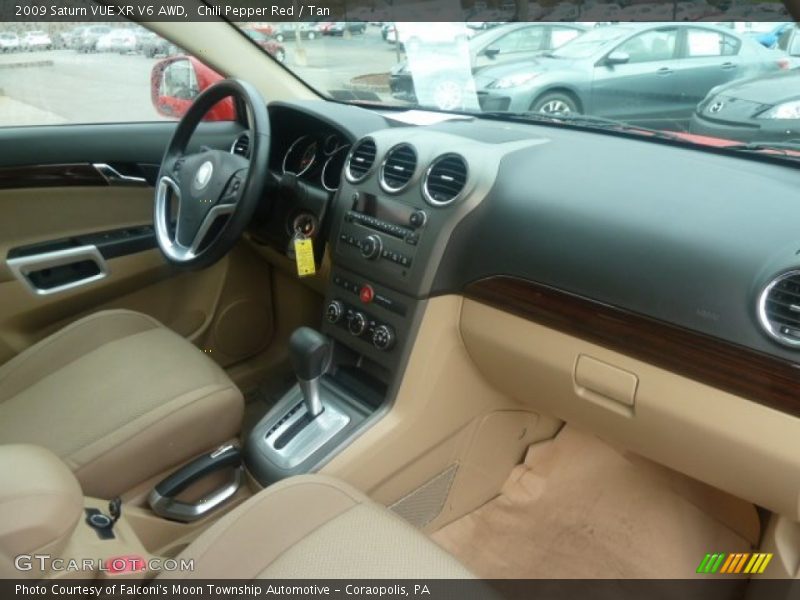 Dashboard of 2009 VUE XR V6 AWD