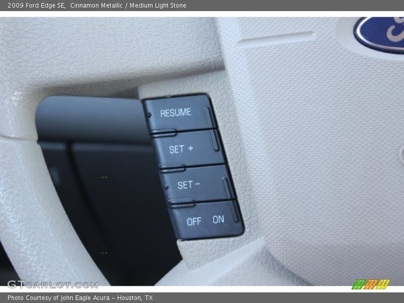 Cinnamon Metallic / Medium Light Stone 2009 Ford Edge SE