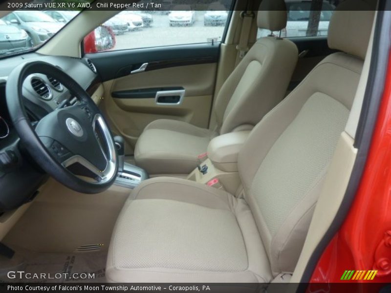 Chili Pepper Red / Tan 2009 Saturn VUE XR V6 AWD