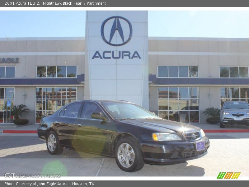 Nighthawk Black Pearl / Parchment 2001 Acura TL 3.2
