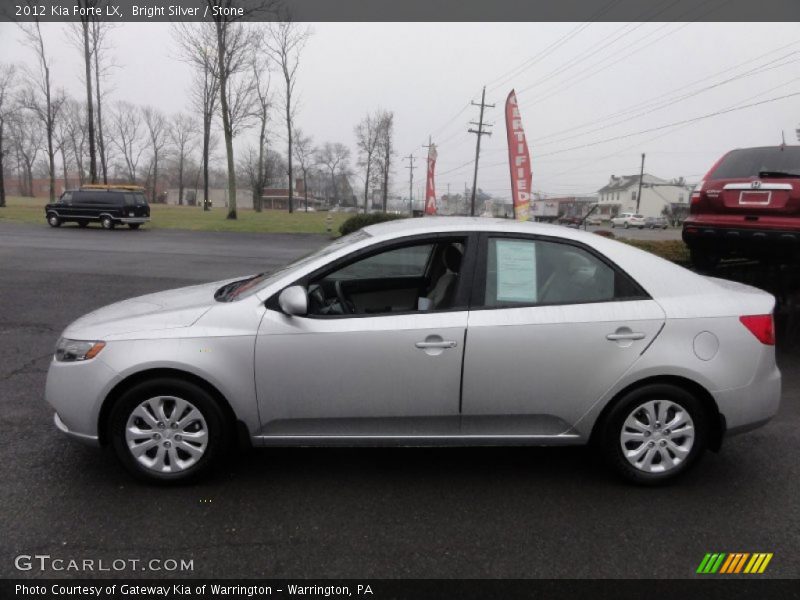 Bright Silver / Stone 2012 Kia Forte LX