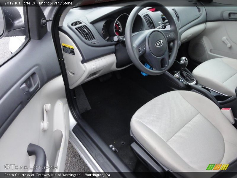 Bright Silver / Stone 2012 Kia Forte LX