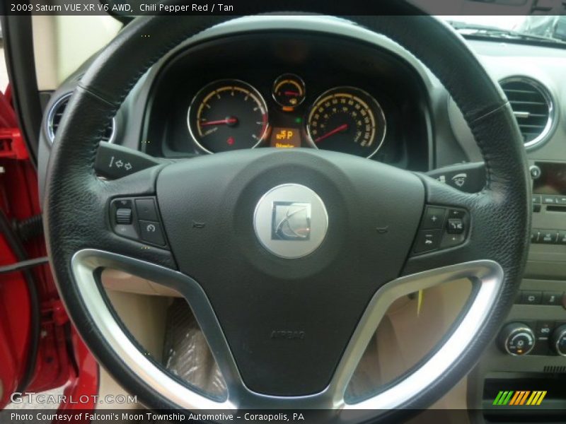 Chili Pepper Red / Tan 2009 Saturn VUE XR V6 AWD