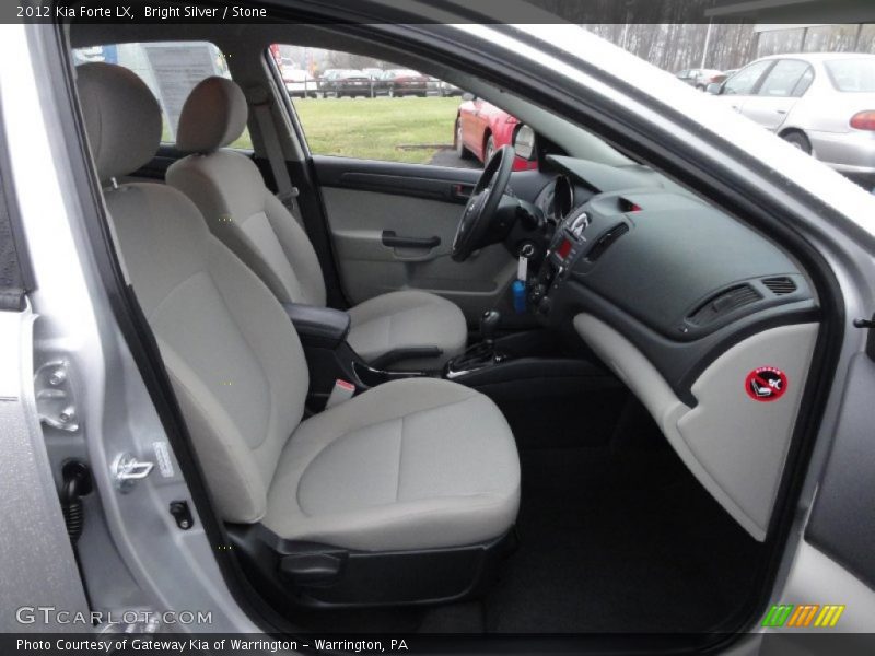 Bright Silver / Stone 2012 Kia Forte LX