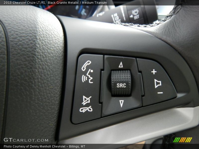 Black Granite Metallic / Medium Titanium 2013 Chevrolet Cruze LT/RS