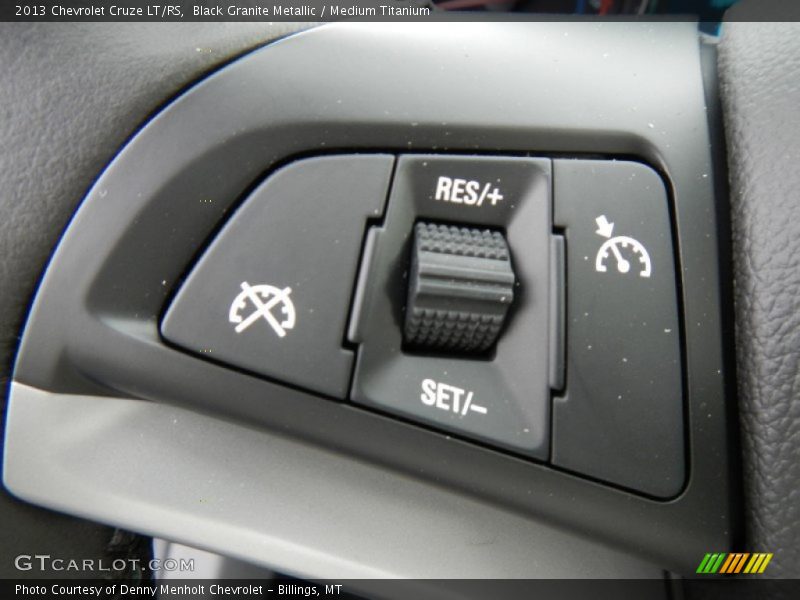 Black Granite Metallic / Medium Titanium 2013 Chevrolet Cruze LT/RS