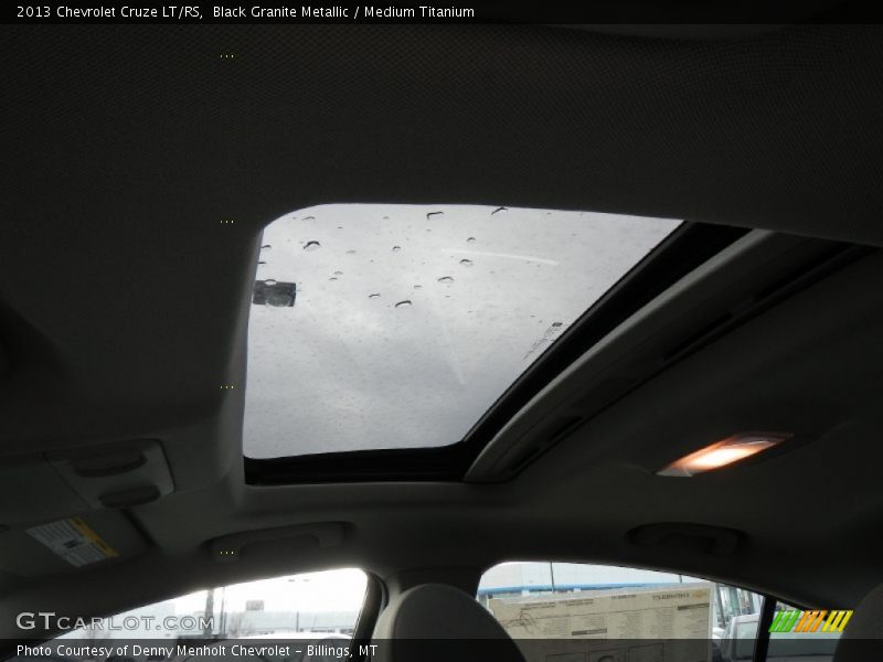 Black Granite Metallic / Medium Titanium 2013 Chevrolet Cruze LT/RS