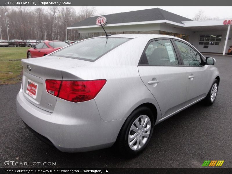Bright Silver / Stone 2012 Kia Forte EX