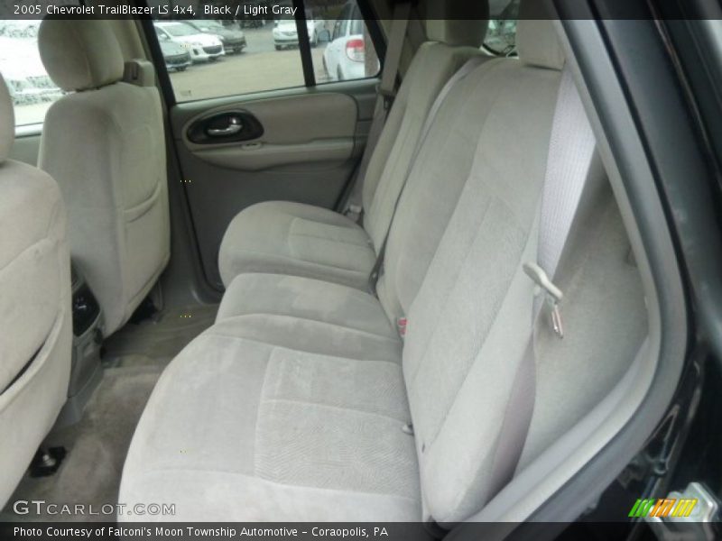 Black / Light Gray 2005 Chevrolet TrailBlazer LS 4x4