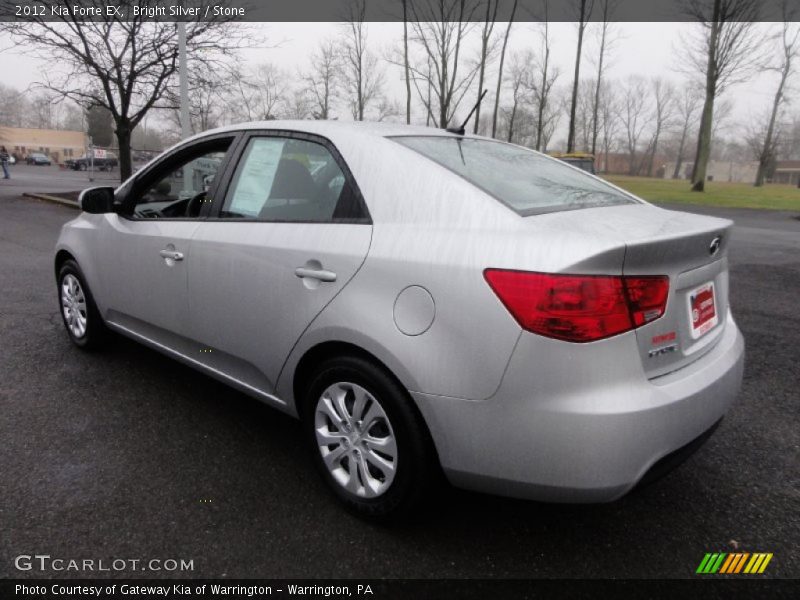Bright Silver / Stone 2012 Kia Forte EX