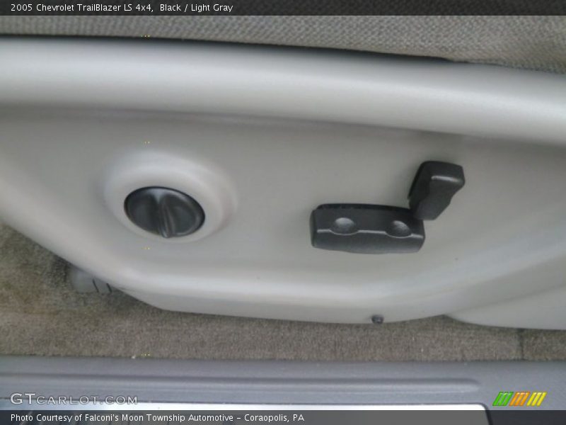 Black / Light Gray 2005 Chevrolet TrailBlazer LS 4x4