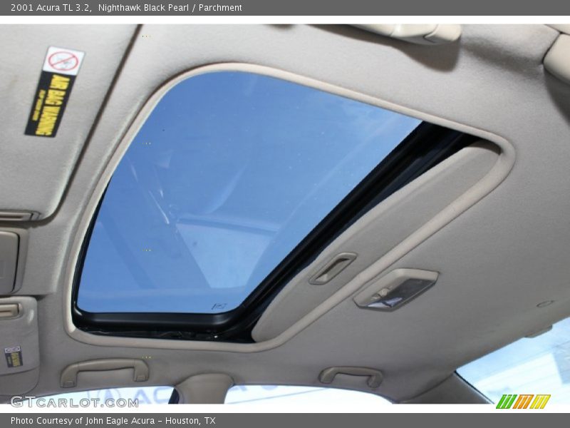 Sunroof of 2001 TL 3.2