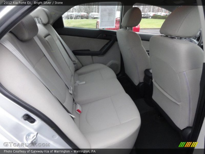 Bright Silver / Stone 2012 Kia Forte EX